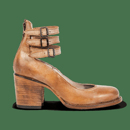 "Snake Chic Triple-Heel Pumps